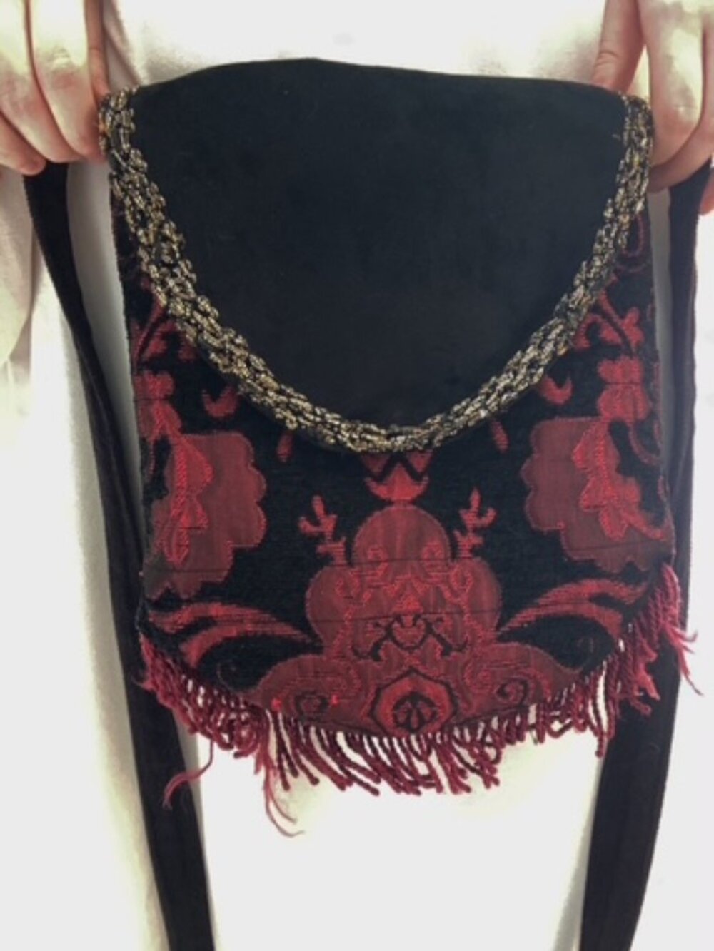 Renaissance era style cross-body purse (Used)